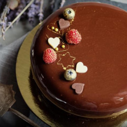 Муссовый торт с шоколадом и мармеладом – рецепт приготовления