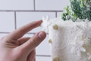 Как украсить торт к новому году – торт "Зимнее чудо"