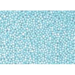Посыпка кондитерская шарики голубые перламутровые 1-2 мм 100 г
