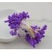 Тычинки для цветов Шишечки 90 шт (фиолетовый)