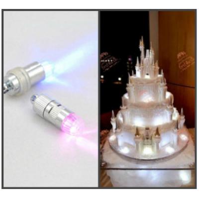 Лампочка для украшения торта (LED) розовый 5 шт