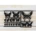Набор печатей для теста и марципана 17 предметов Бабочки