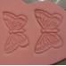 Набор печатей для теста и марципана 17 предметов Бабочки