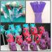 Палочки для кейк-попсов пластиковые 15 см 20 шт Фиолетовый
