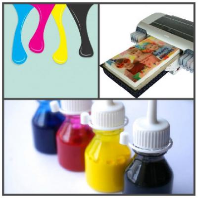 Набор пищевых чернил для принтера 4 цвета