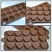 Форма силиконовая для шоколада 15 ячеек Сердечки