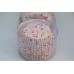 Капсулы бумажные для кексов Розовые сердечки 100 шт
