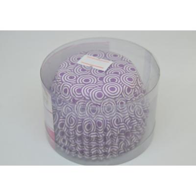 Капсулы бумажные для кексов  Фиолетовый 100 шт