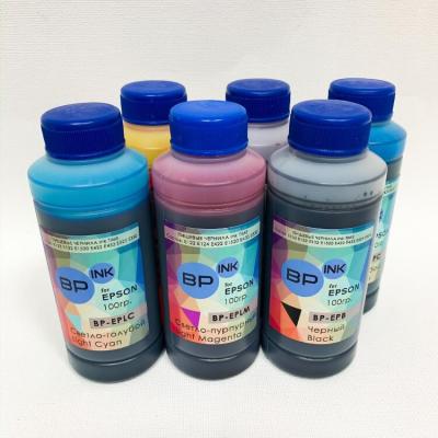 Пищевые чернила для принтера Epson - набор 6 цветов (600 мл)
