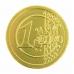 Силиконовый молд монета Один евро