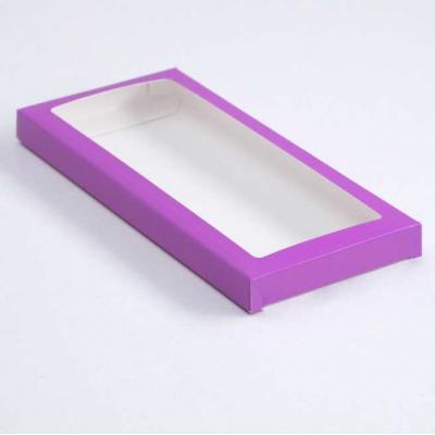Коробочка для плитки шоколада (Фиолетовый)