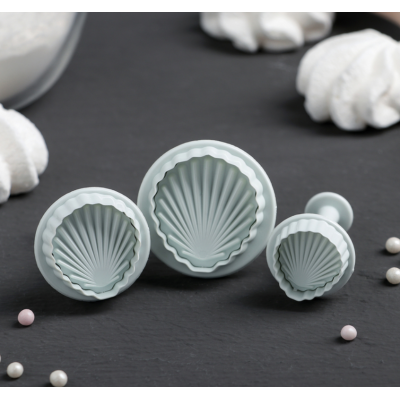 Набор плунжеров кондитерских Три ракушки 