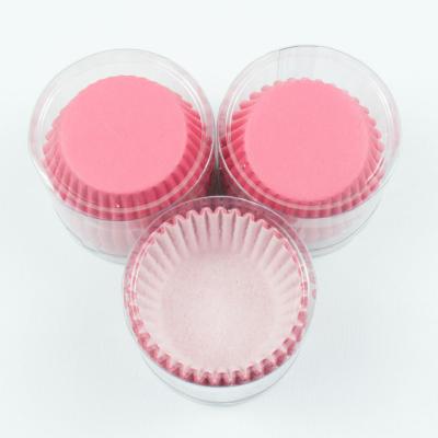 Капсулы бумажные для кексов Розовый 100 шт