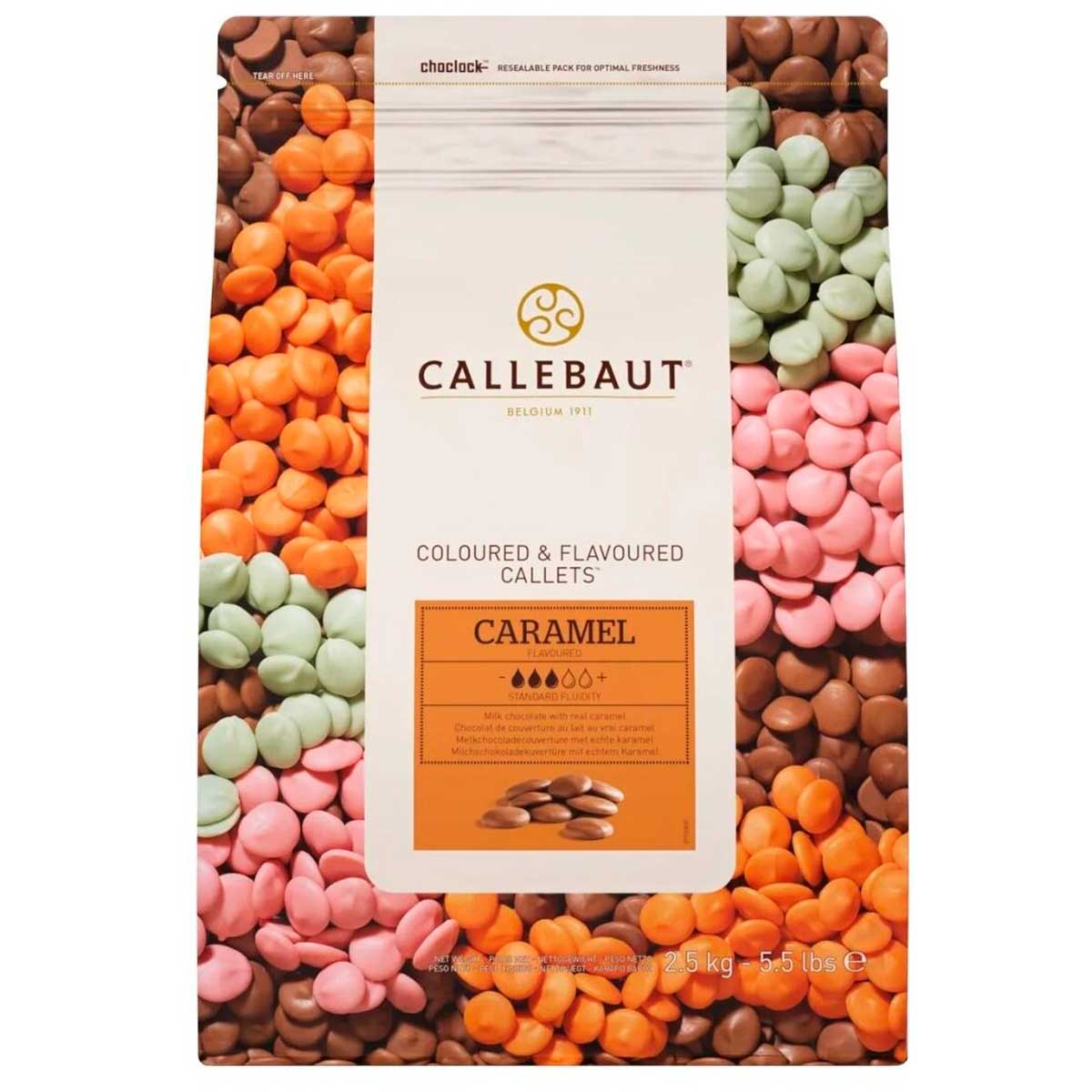 

Шоколад молочный с карамелью Callebaut caramel 250 г, 11892