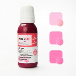 Краситель пищевой гелевый Kreda S-gel 19 Розовый-электро 20 мл
