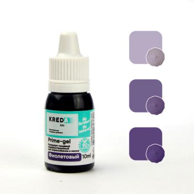Краситель пищевой гелевый Kreda Prime-gel 13 фиолетовый 10 мл