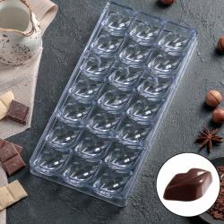 Форма для шоколада 21 ячейка Губки