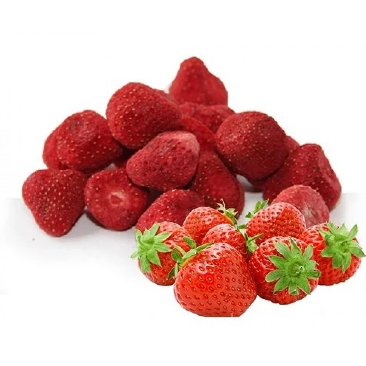 Сублимированная клубника ягоды 10 г - купить по доступной цене