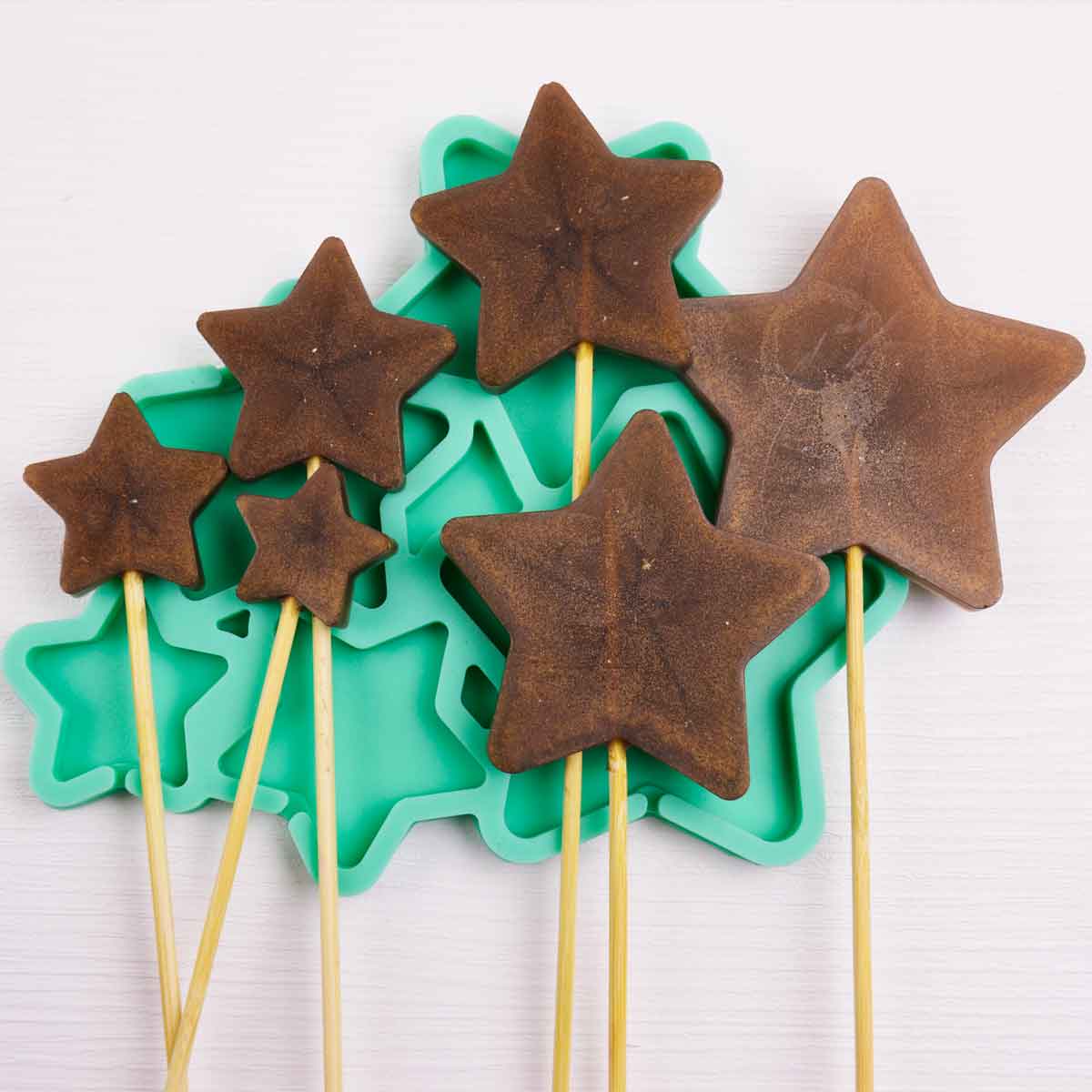 Chocolate stars. Шоколадная звезда.