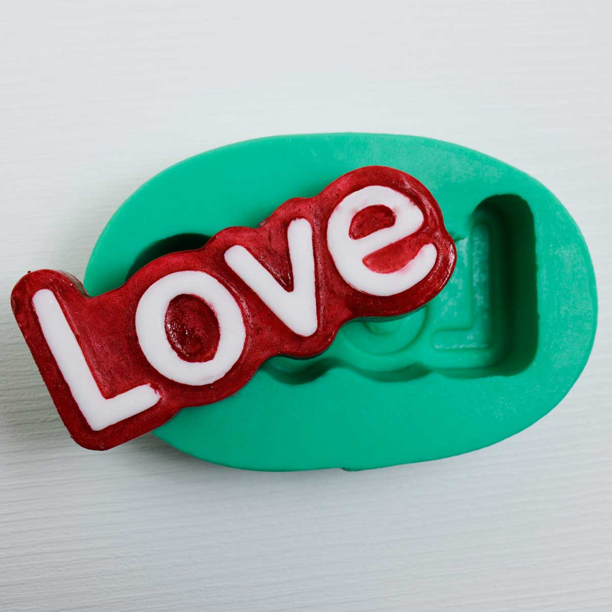 

Силиконовый молд Надпись Love, 12155