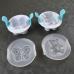 Набор плунжеров 3D кондитерских для мастики и теста Мишка, бабочка