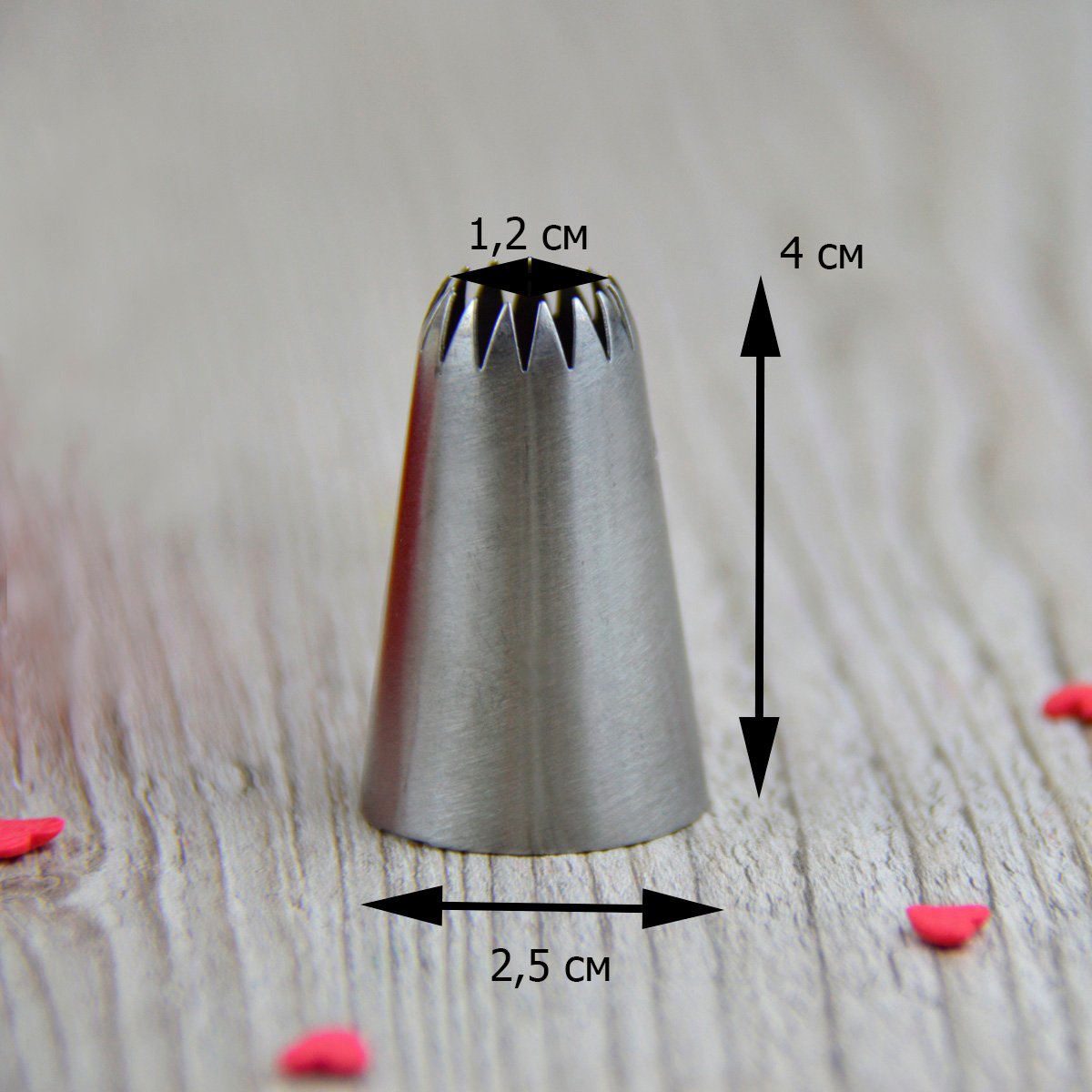 Насадка 2f для кондитерского мешка рисунок