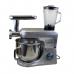Кухонный комбайн 3 в 1 СOOKLEE - SM 1507 Блендер, мясорубка, планетарный миксер Серебро