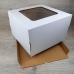 Коробка для торта с окошком 30х30х19 см