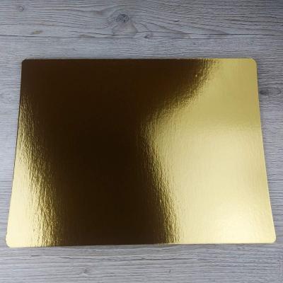 Подложки для кондитерских изделий прямоугольник Золото 30х40 см (5 шт)