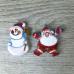 Молд Дед Мороз и снеговик