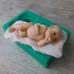 Силиконовый молд Малыш на одеяле 3D
