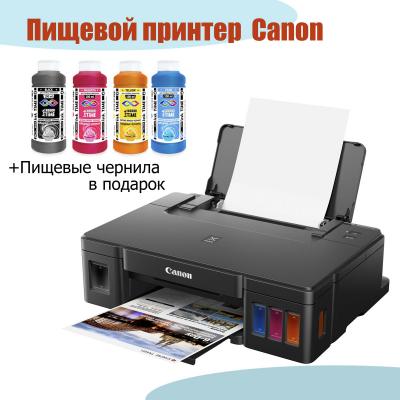 Пищевой принтер Canon с СНПЧ + пищевые чернила
