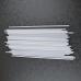Палочки для сахарной ваты пластиковые 37 см 100 шт Белые