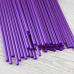 Палочки для сахарной ваты пластиковые 37 см 100 шт Фиолетовые