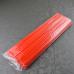Палочки для сахарной ваты пластиковые 37 см 100 шт Красные
