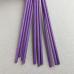 Палочки для кейк-попсов бумажные фиолетовые 10 шт