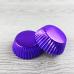 Капсулы бумажные для кексов Фиолетовые металлик Д-4,5 см 100 шт