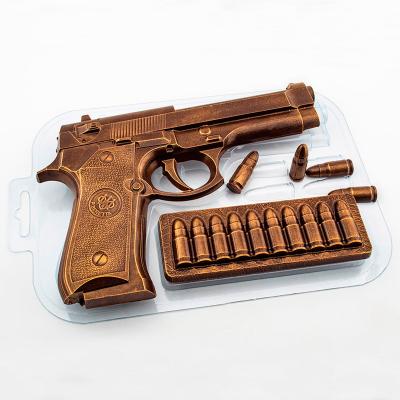 Форма для шоколада Пистолет-2