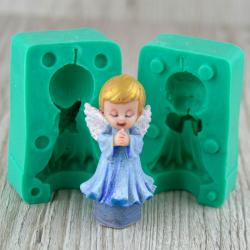 Силиконовый молд Ангел 3D