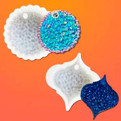 Набор силиконовых форм для творчества Аристократ 2 шт