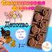 Форма для леденцов и шоколада 6 ячеек Детство
