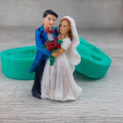 Молд 3D Жених и невеста 