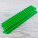 Палочки для кейк-попсов пластиковые 15 см 50 шт Зеленые
