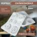 Силиконовая форма для выпечки и муссовых десертов Кофейные стаканы 7 ячеек