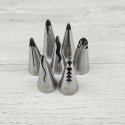 Набор кондитерских насадок Оборки 7 шт