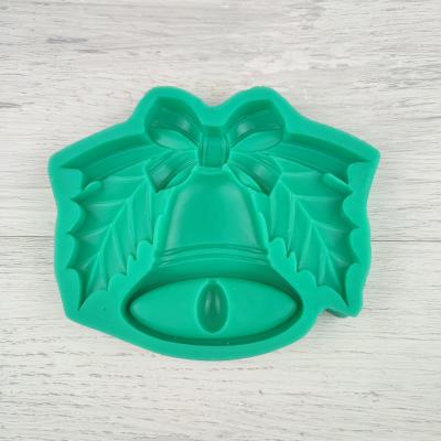 Силиконовый молд Новогодний колокольчик