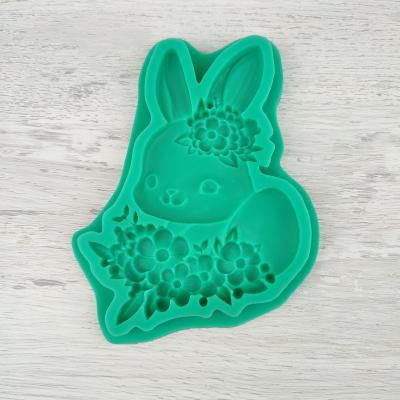 Силиконовый молд Пасхальный зайчик