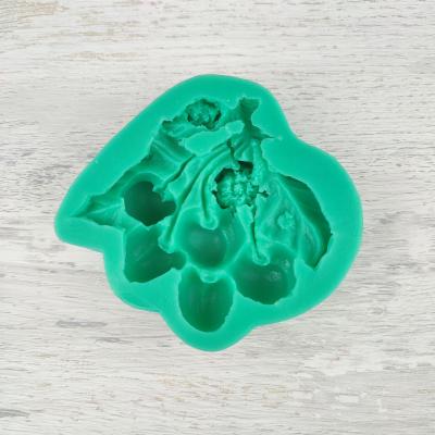 Силиконовый молд Вишенки на веточке