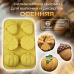 Силиконовая форма для выпечки и десертов 6 ячеек Осенняя