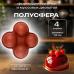 Силиконовая форма для выпечки и муссовых десертов 4 ячейки Полусфера